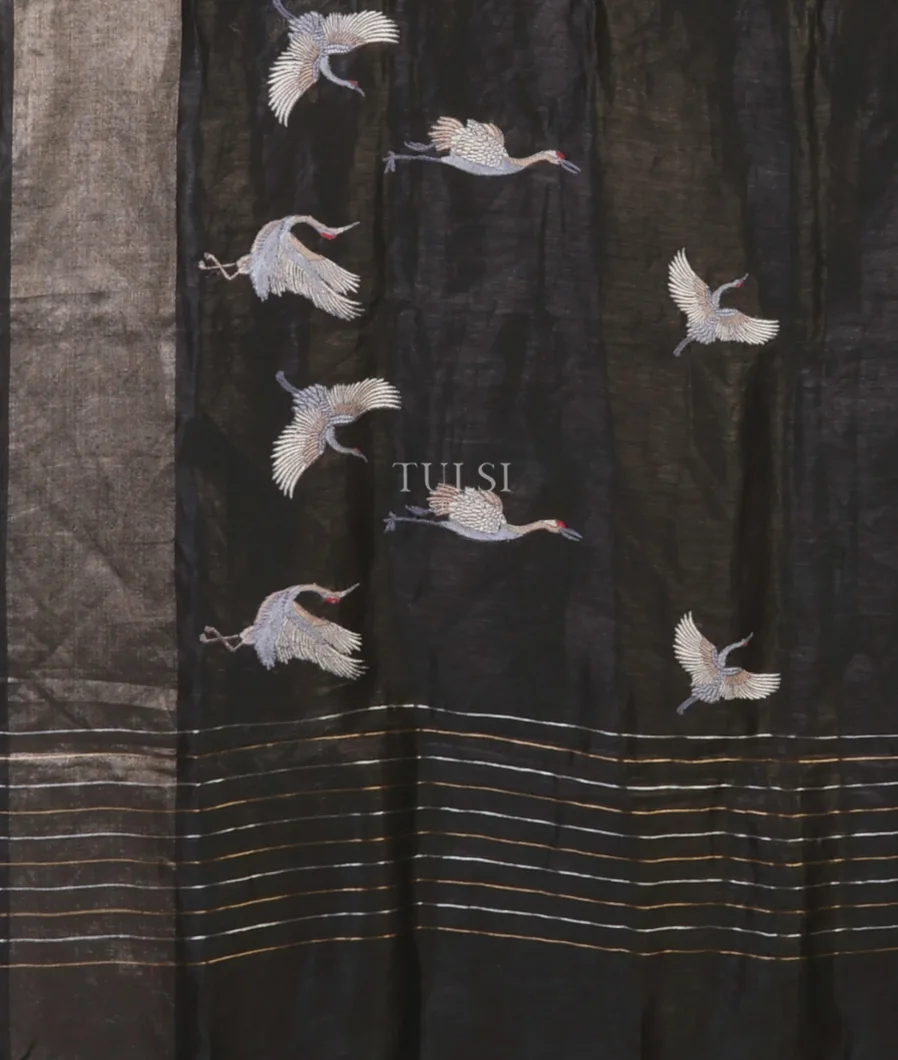 black-linen-embroidery-saree-t655208-t655208-d