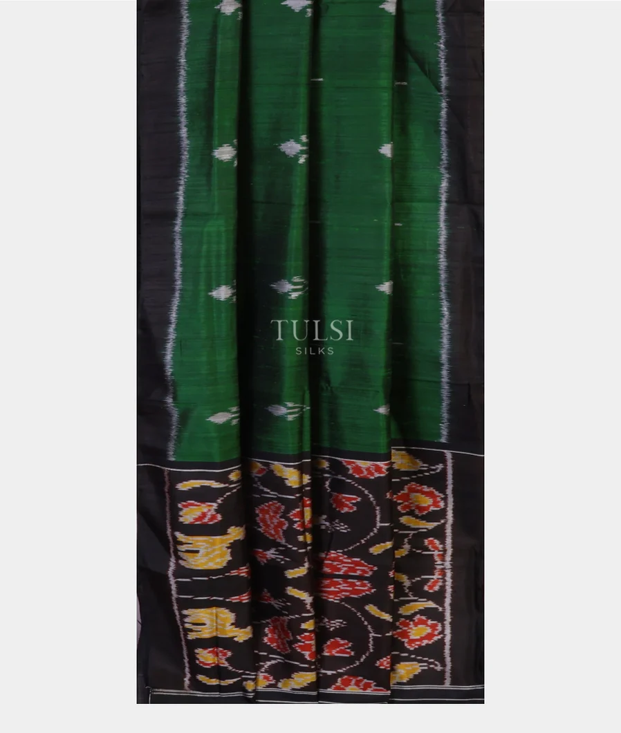 bottle-green-patola-silk-saree-t669496-t669496-b