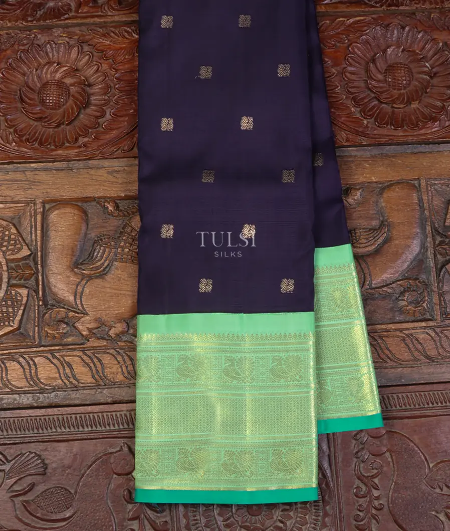 Blue Kanjivaram Silk Saree T628918-image