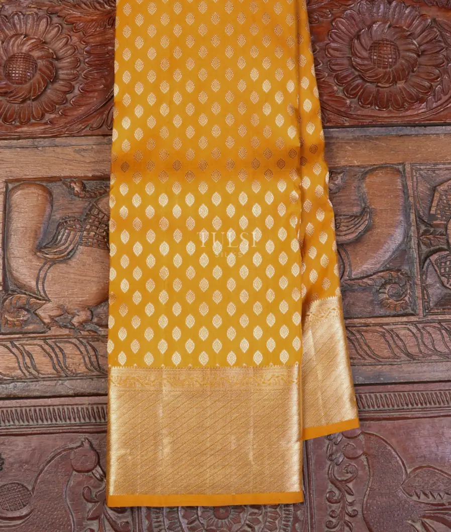Yellow Kanjivaram Silk Saree T662603-image