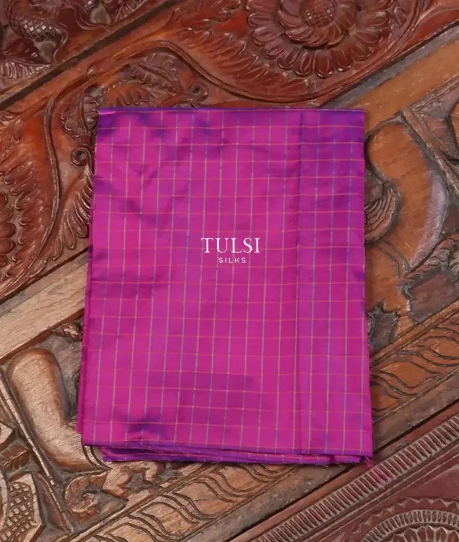 Purple Kanjivaram Silk Blouse T564963-image