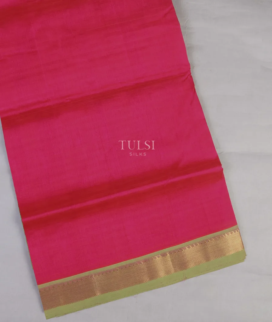 Pink Silk Cotton Saree T668784-image
