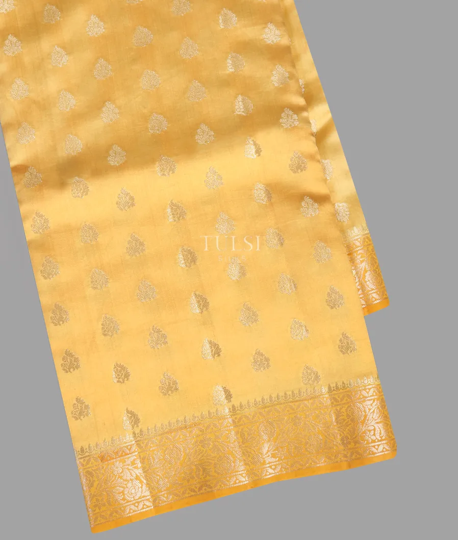 Yellow Chaniya Silk Saree T669236-image