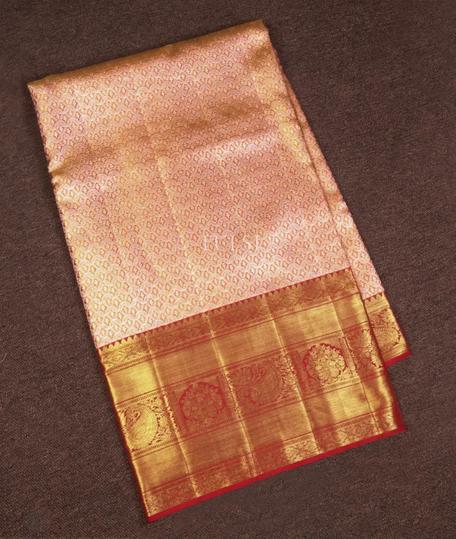 Gold and Silver Tissue Kanjivaram Silk Saree T662416-image