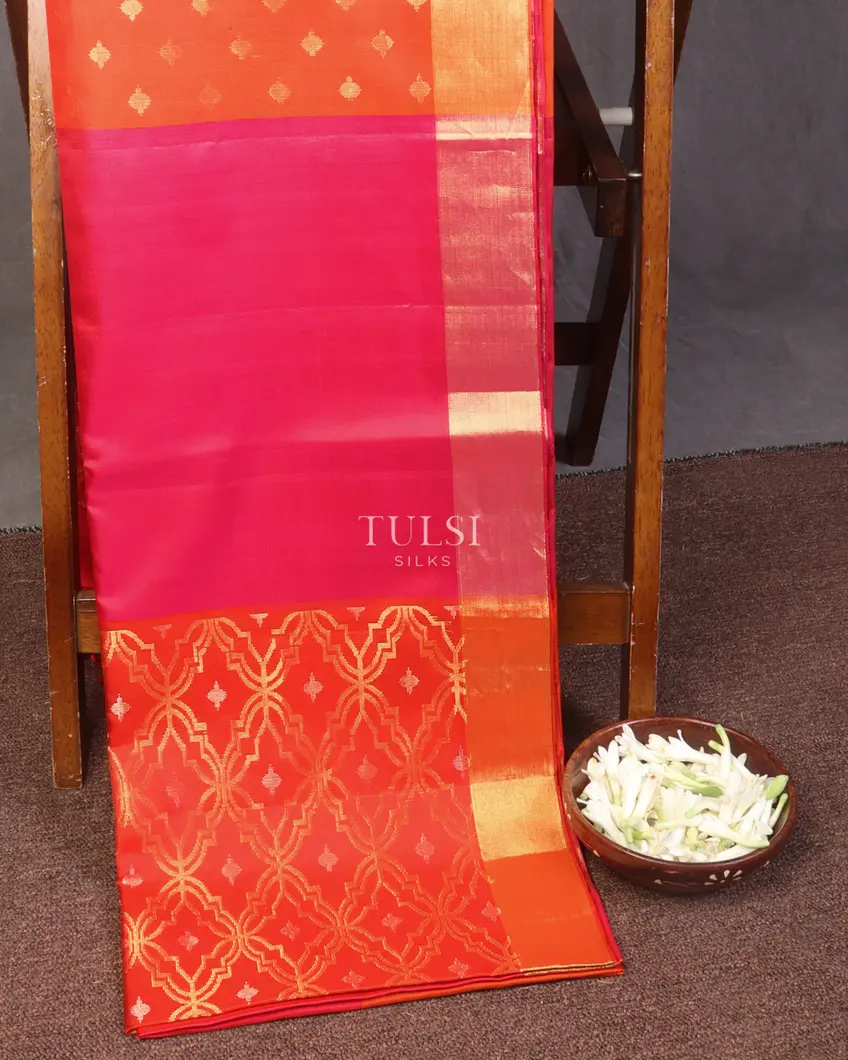 Multicolour Soft Silk Saree T673610-image