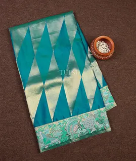 peacock-blue-kanjivaram-silk-embroidery-saree-t655112-t655112-a