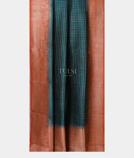peacock-blue-banaras-tussar-saree-t674180-t674180-b