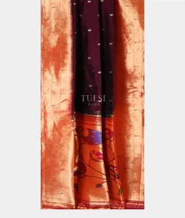 burgundy-paithani-silk-saree-t664085-t664085-b