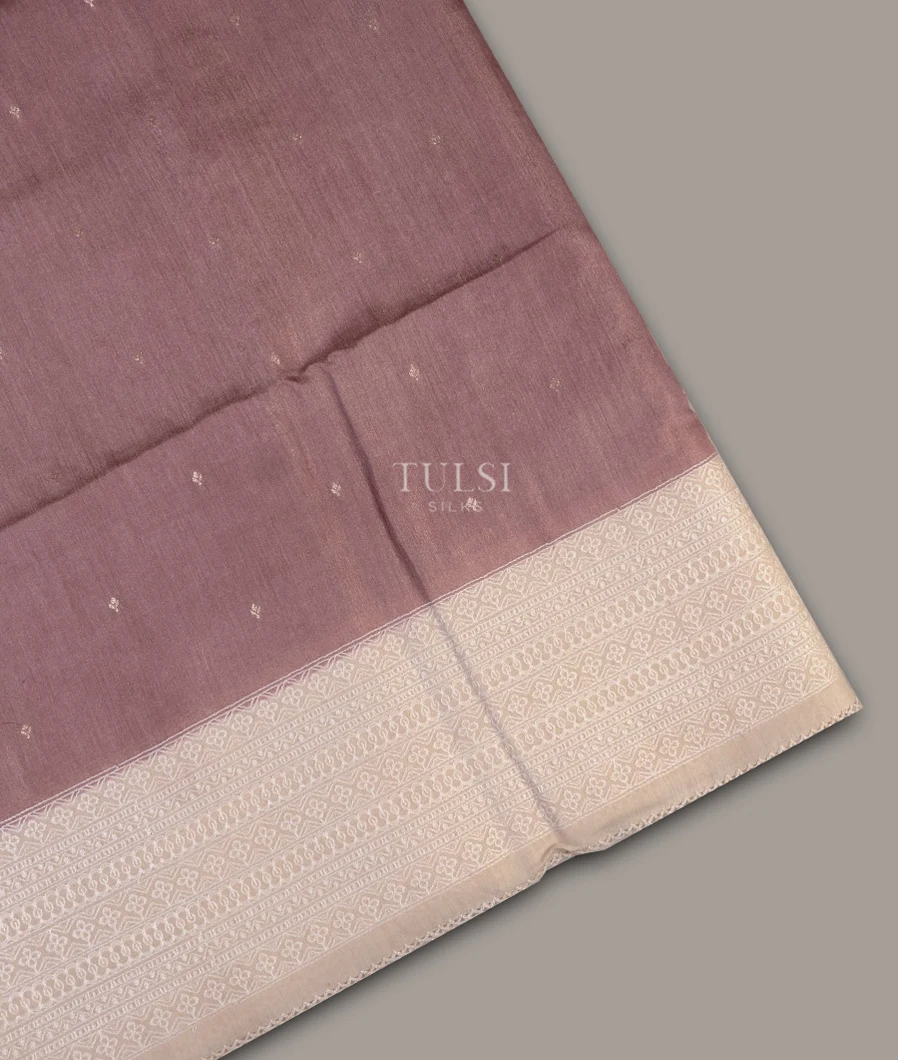 Pink Tissue Tussar Embroidery Saree T674916-image
