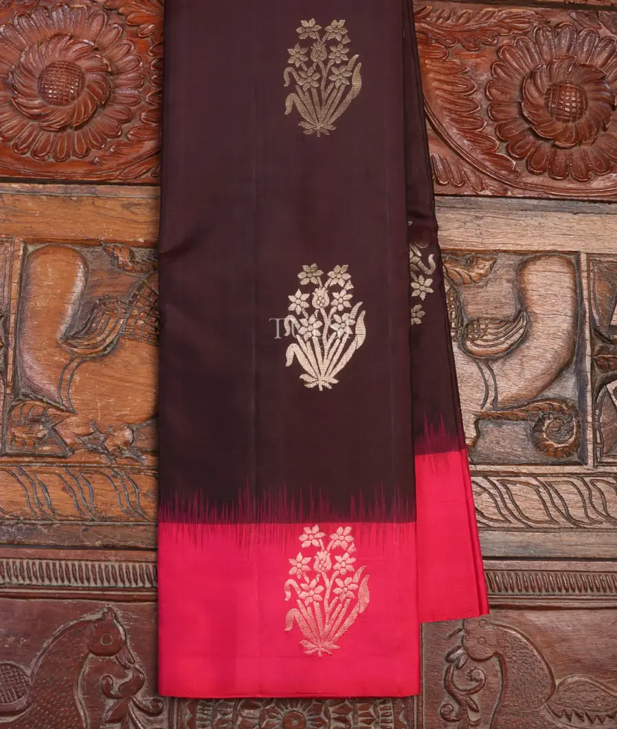 Brown Soft Silk Saree T673943-image