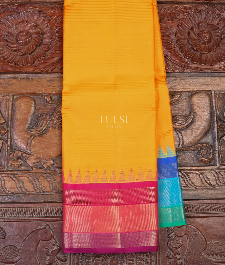 Yellow Soft Silk Saree T679463-image