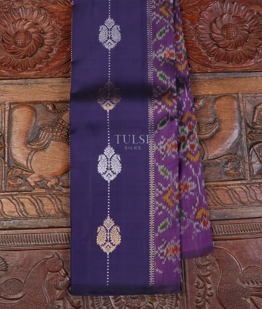 Blue Kanjivaram Silk Saree T678556-image