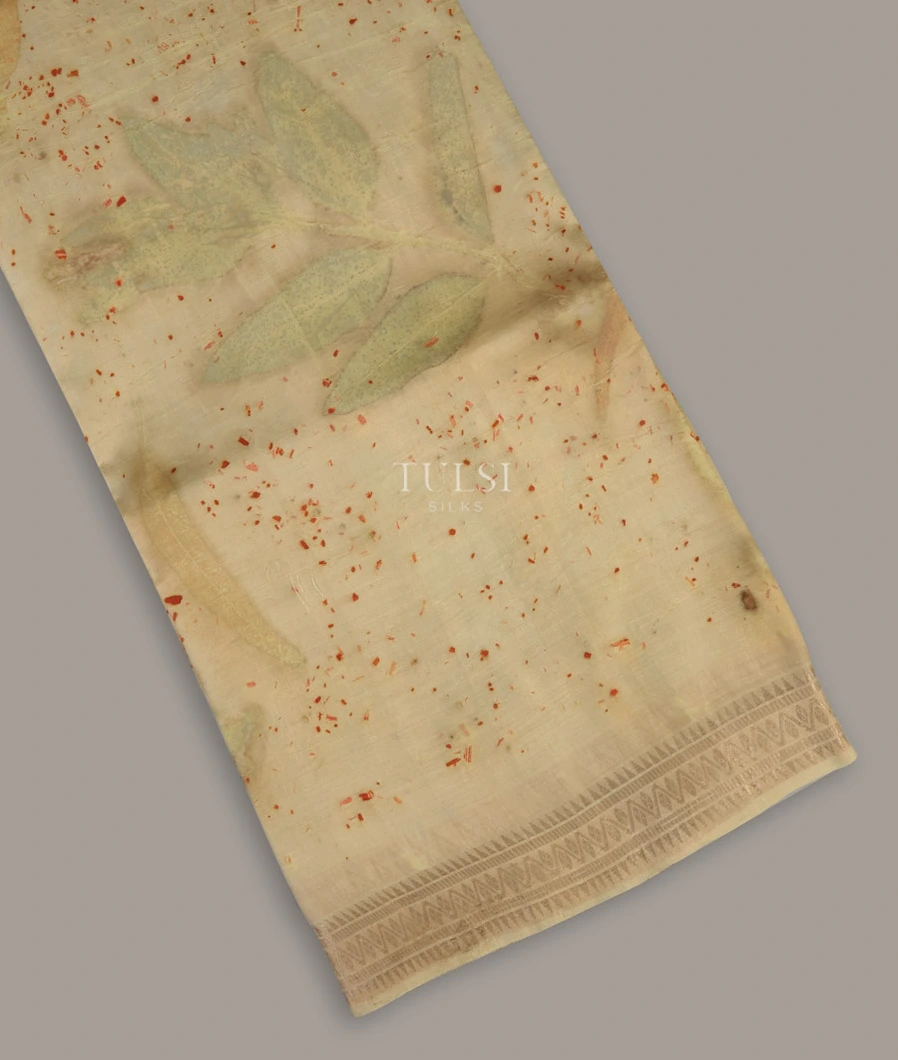 Yellow Pure Silk Saree T663354-image
