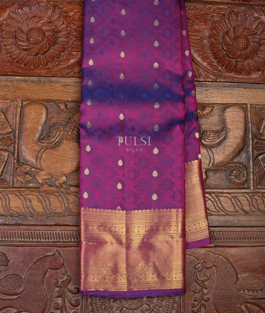 Purple Soft Silk Saree T661289-image