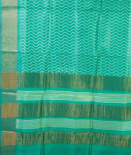 bluish-green-tussar-printed-saree-t666274-t666274-d