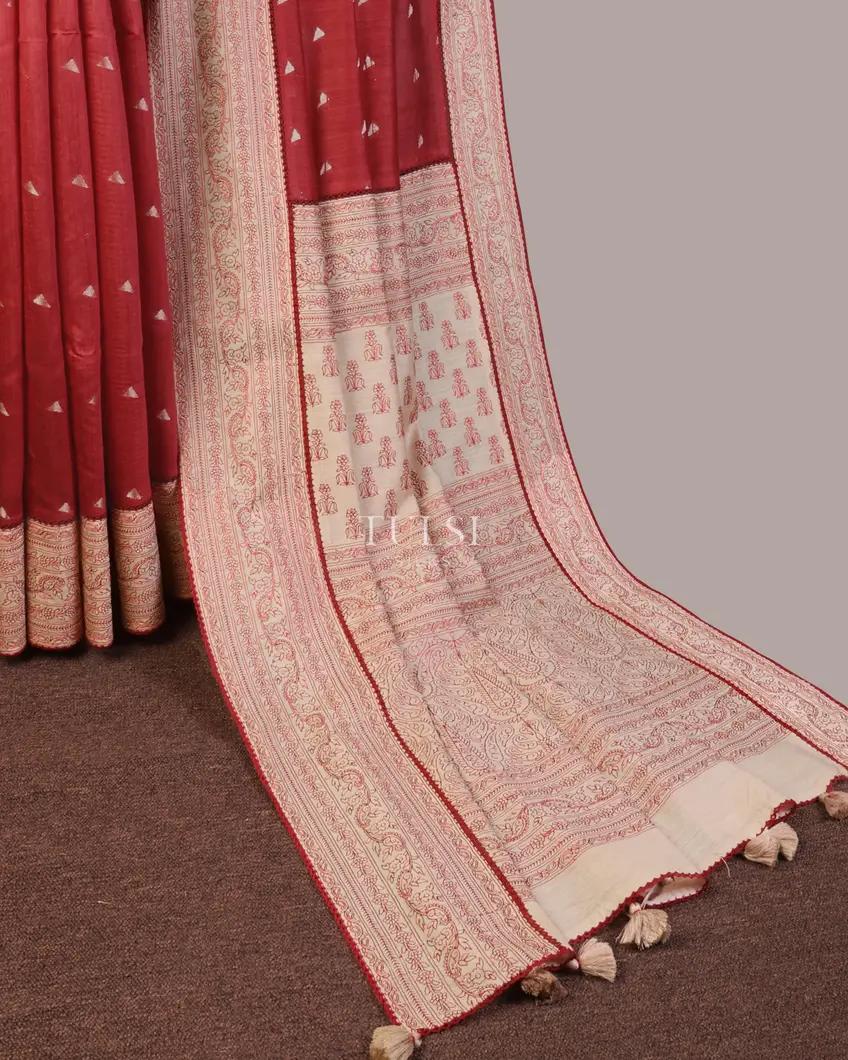red-tussar-embroidery-saree-t680219-t680219-d