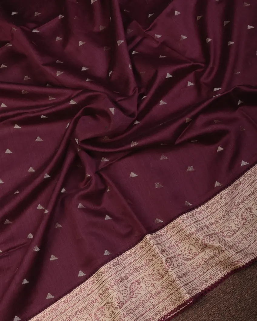 burgundy-tussar-embroidery-saree-t680186-t680186-c
