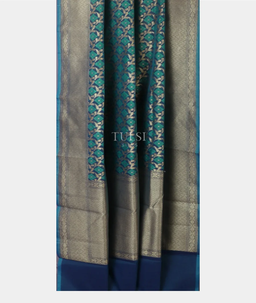 peacock-blue-banaras-cotton-saree-t649676-t649676-b