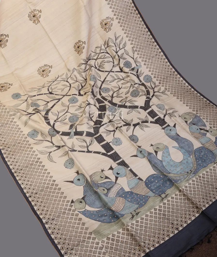 beige-tussar-kantha-work-saree-t669248-t669248-d