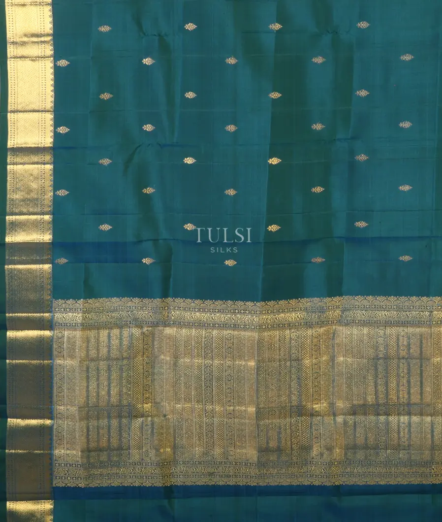 peacock-blue-kanjivaram-silk-dupatta-t678612-t678612-c