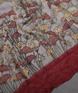 grey-bandhani-tussar-kalamkari-saree-t652760-t652760-e