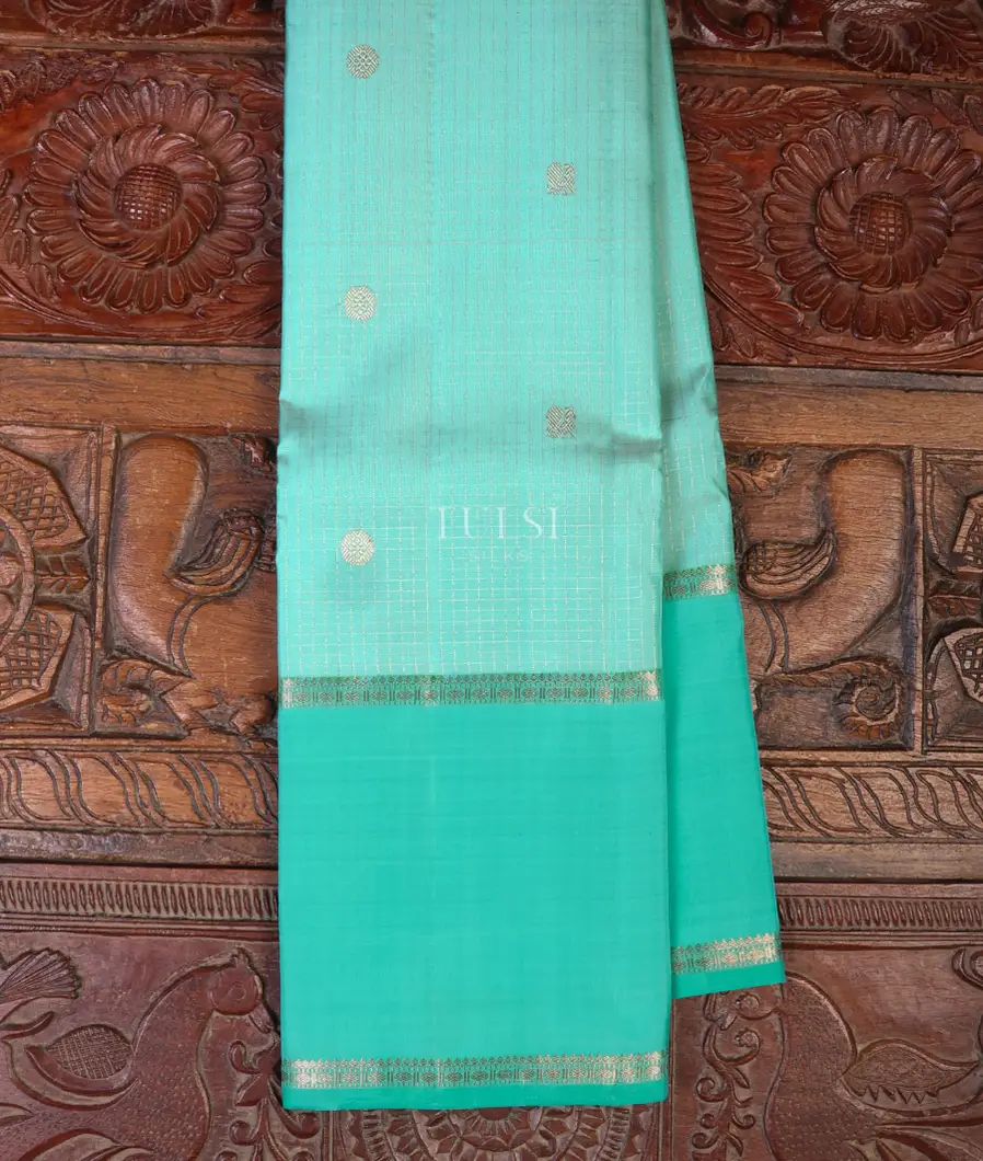 Light Blue Kanjivaram Silk Saree T680714-image