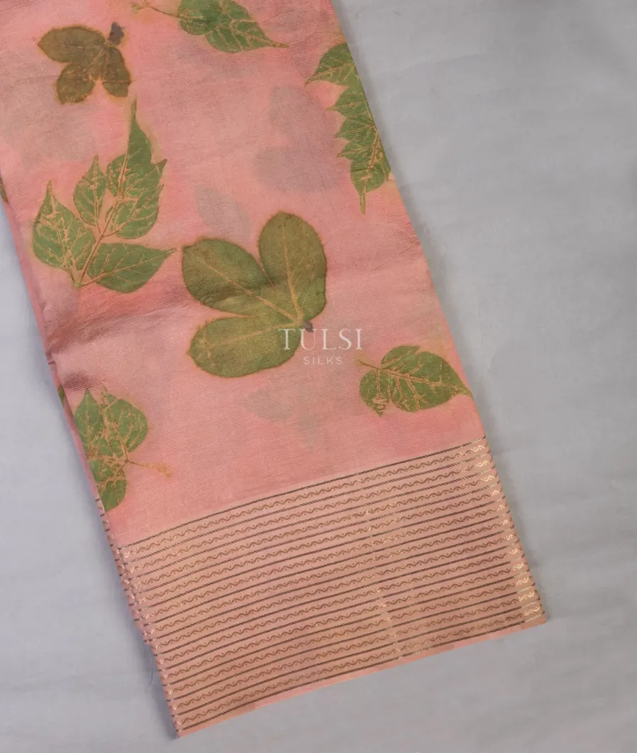 Pink Banaras Kathan Silk Saree T681505-image