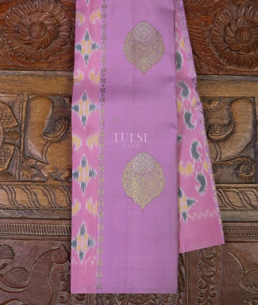 Lavender Kanjivaram Silk Saree T680763-image