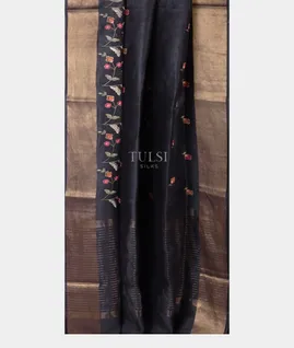 dark-blue-linen-embroidery-saree-t672432-t672432-b