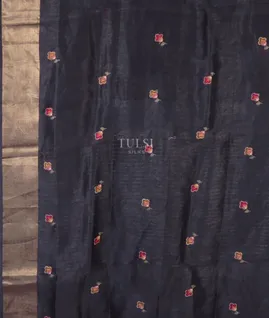 dark-blue-linen-embroidery-saree-t672432-t672432-c