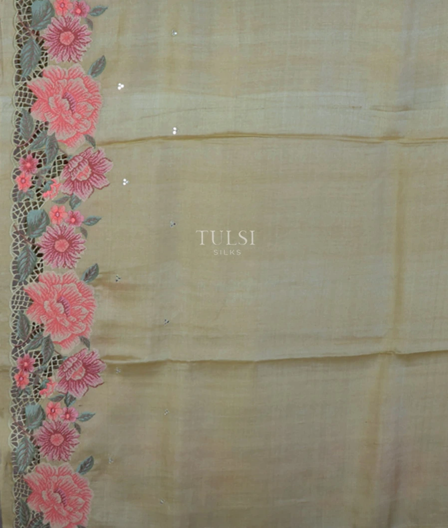 green-tussar-cutwork-saree-t668528-t668528-c