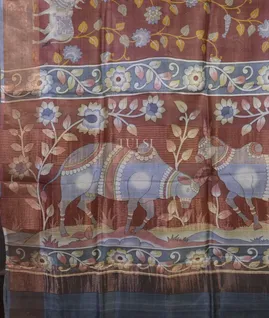 brown-tussar-printed-saree-t681564-t681564-d