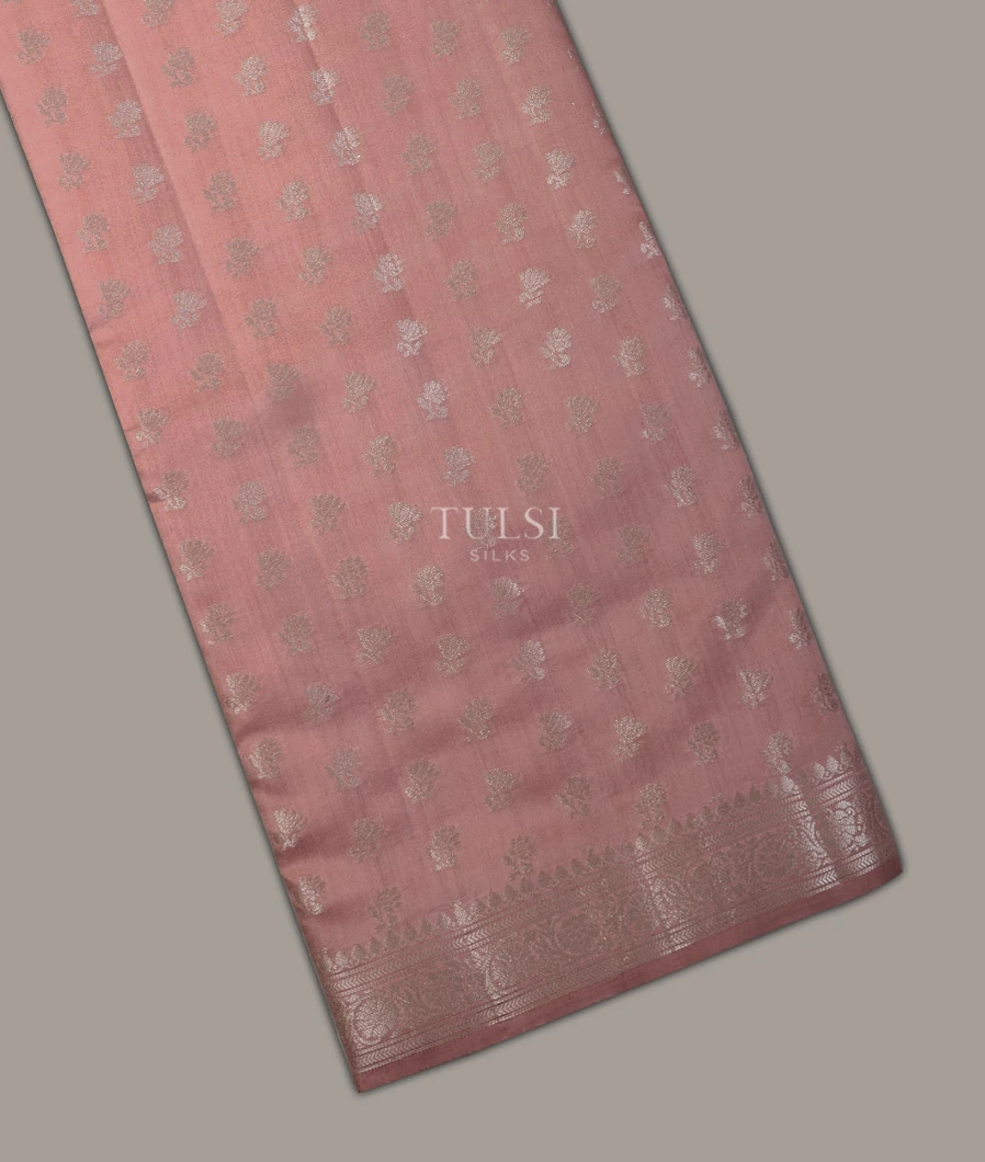 Peach Chaniya Silk Saree T680252-image