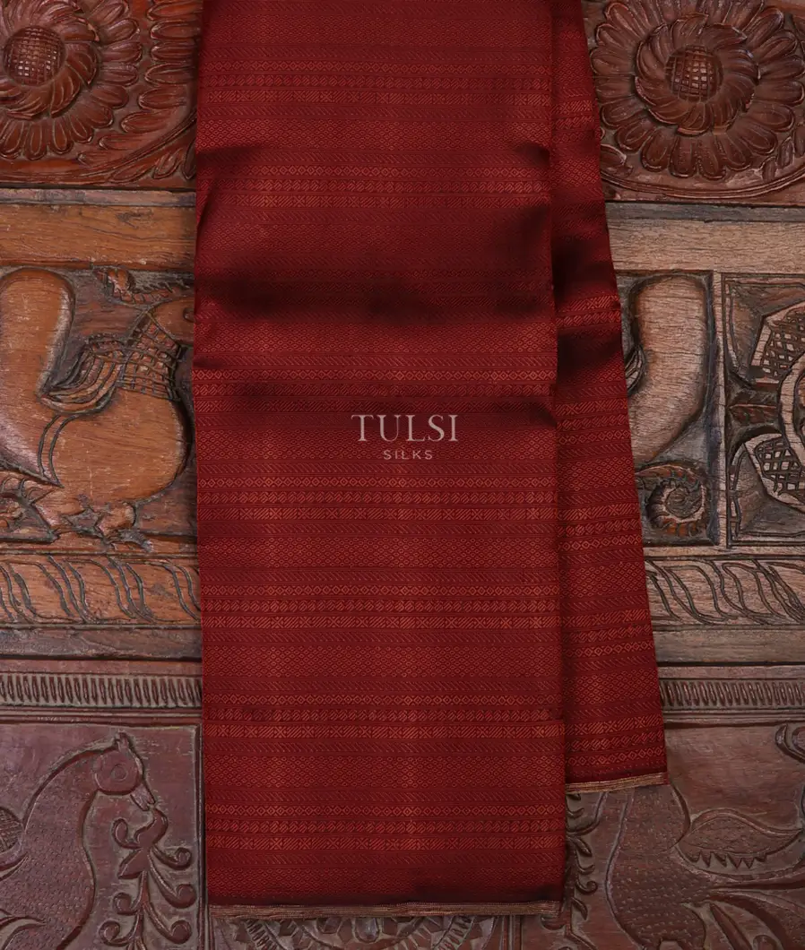 Maroon Kanjivaram Silk Saree T681331-image