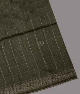 dark-green-tussar-embroidery-saree-t678072-t678072-a
