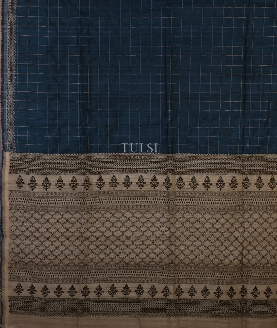 blue-tussar-embroidery-saree-t678058-t678058-d