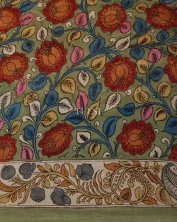 greyish-green-banaras-silk-with-kalamkari-hand-painted-saree-t625880-t625880-c