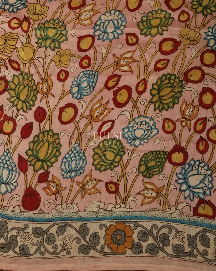 midnight-blue-banaras-silk-with-kalamkari-hand-painted-saree-t625875-t625875-c