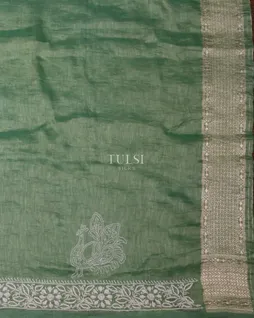 green-banaras-linen-saree-t625869-t625869-c