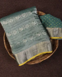 blue-crepe-silk-with-bandhani-blouse-and-pallu-t632403-t632403-a