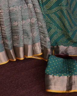 blue-crepe-silk-with-bandhani-blouse-and-pallu-t632403-t632403-e