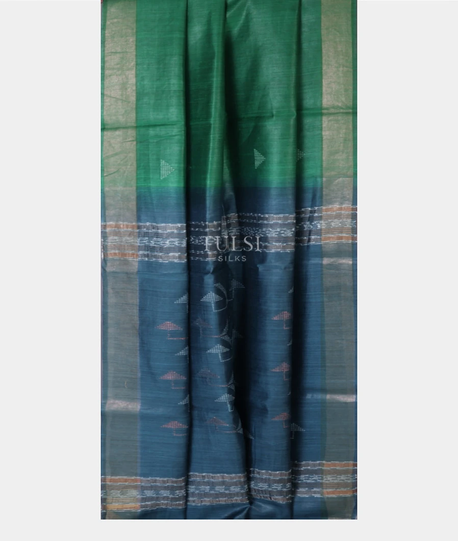 green-handwoven-tussar-saree-t661996-t661996-b
