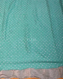 greenish-blue-crepe-silk-with-bandhani-blouse-and-pallu-t632394-t632394-c