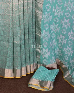 greenish-blue-crepe-silk-with-bandhani-blouse-and-pallu-t632394-t632394-f