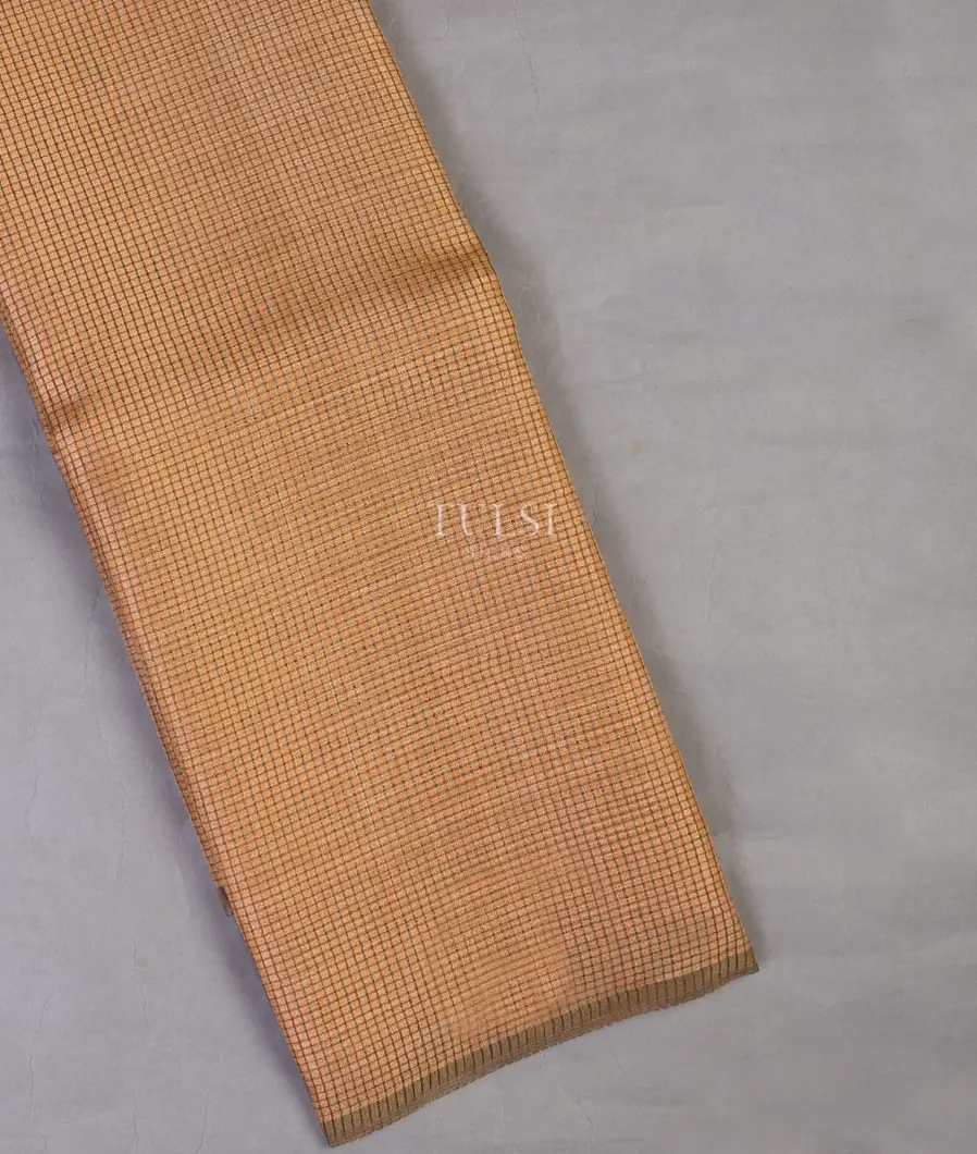 Beige Woven Tussar Saree T674718-image