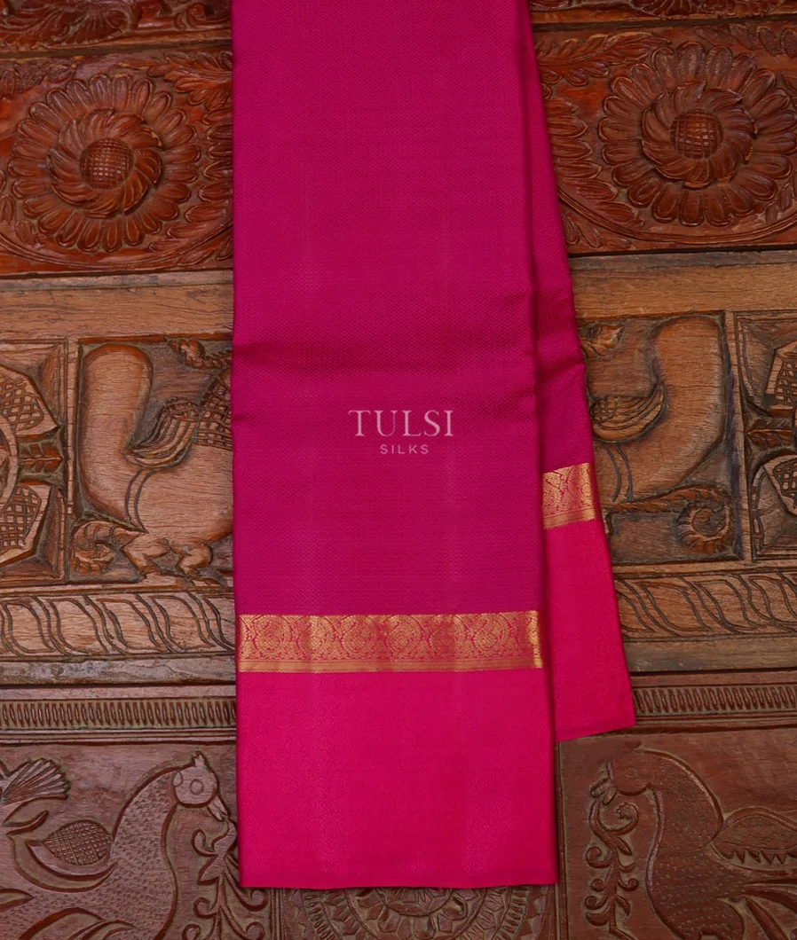 Magenta Soft Silk Saree T644362-image
