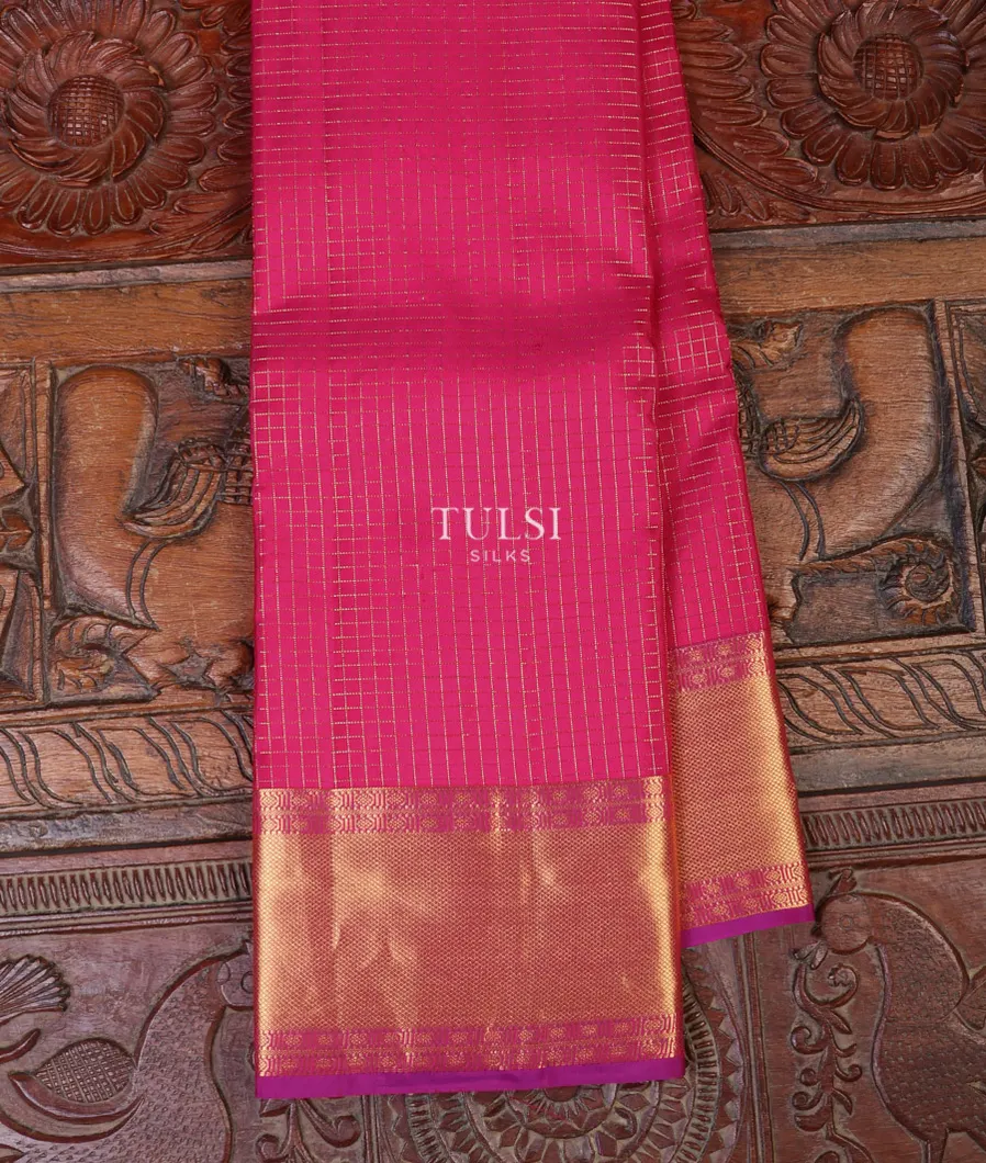 Pink Soft Silk Saree T677006-image