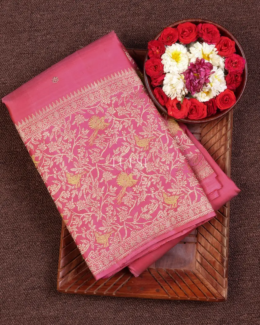 Pink Kanjivaram Silk Saree T685685-image