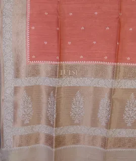 peach-tussar-embroidery-saree-t685835-t685835-d
