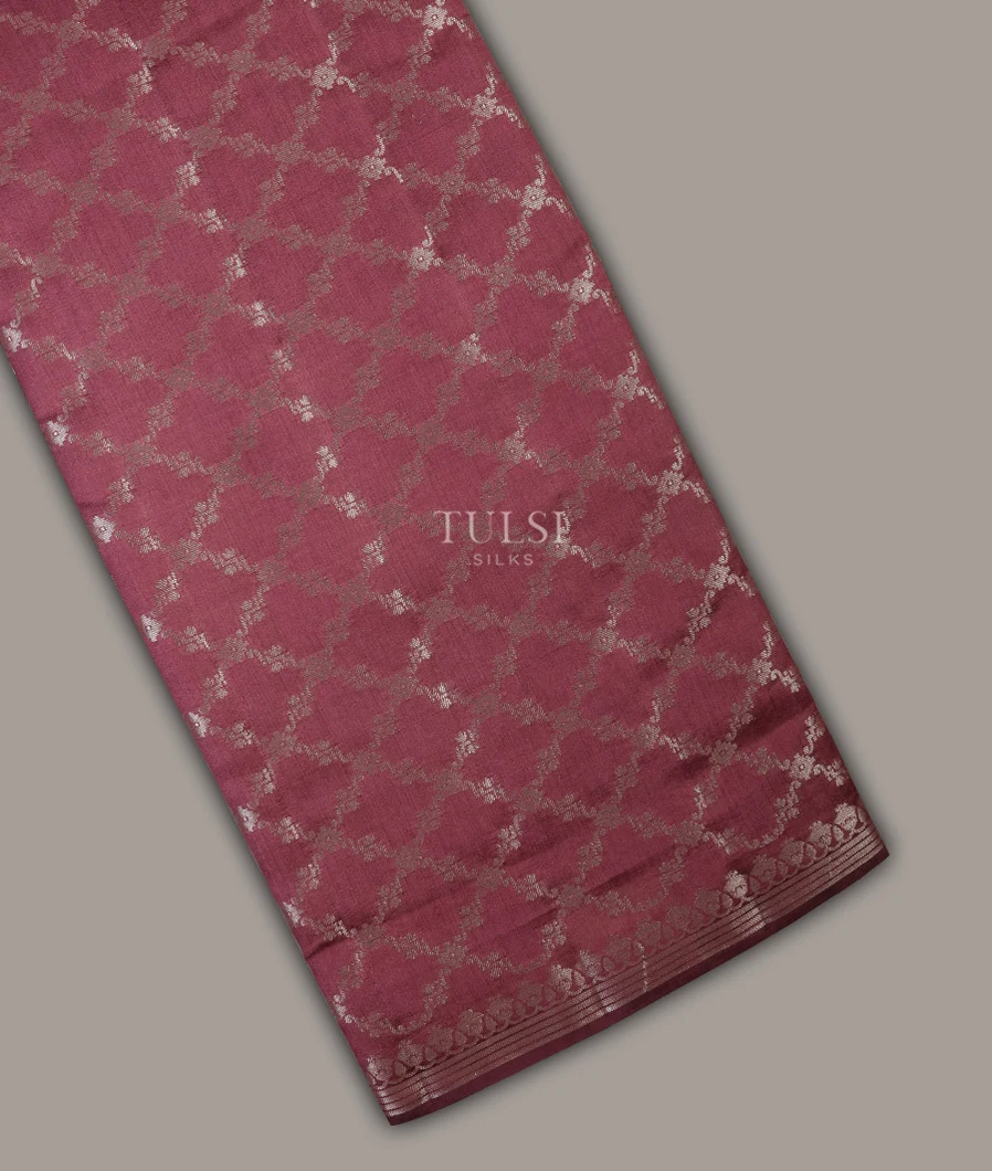 Pinkish Brown Chaniya Silk Saree T685777-image